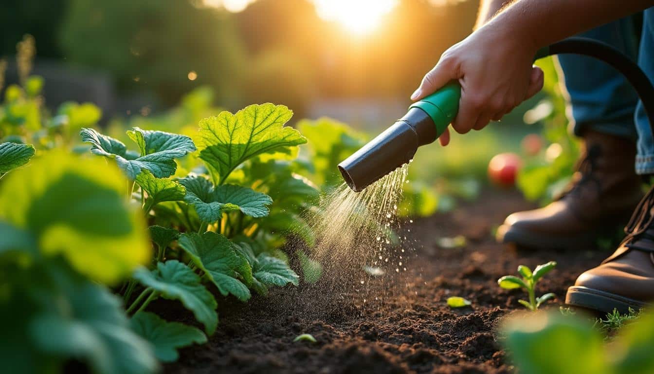 Illustration: Importance de l’arrosage du concombre pour une plante saine et productive