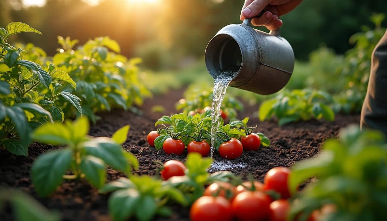 Illustration: Principes de base pour bien arroser le potager