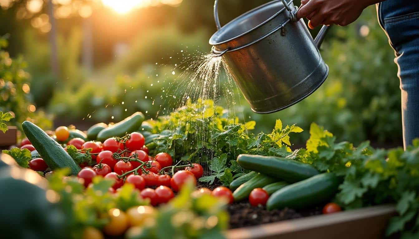Arrosage du potager : conseils et astuces pour des légumes sains