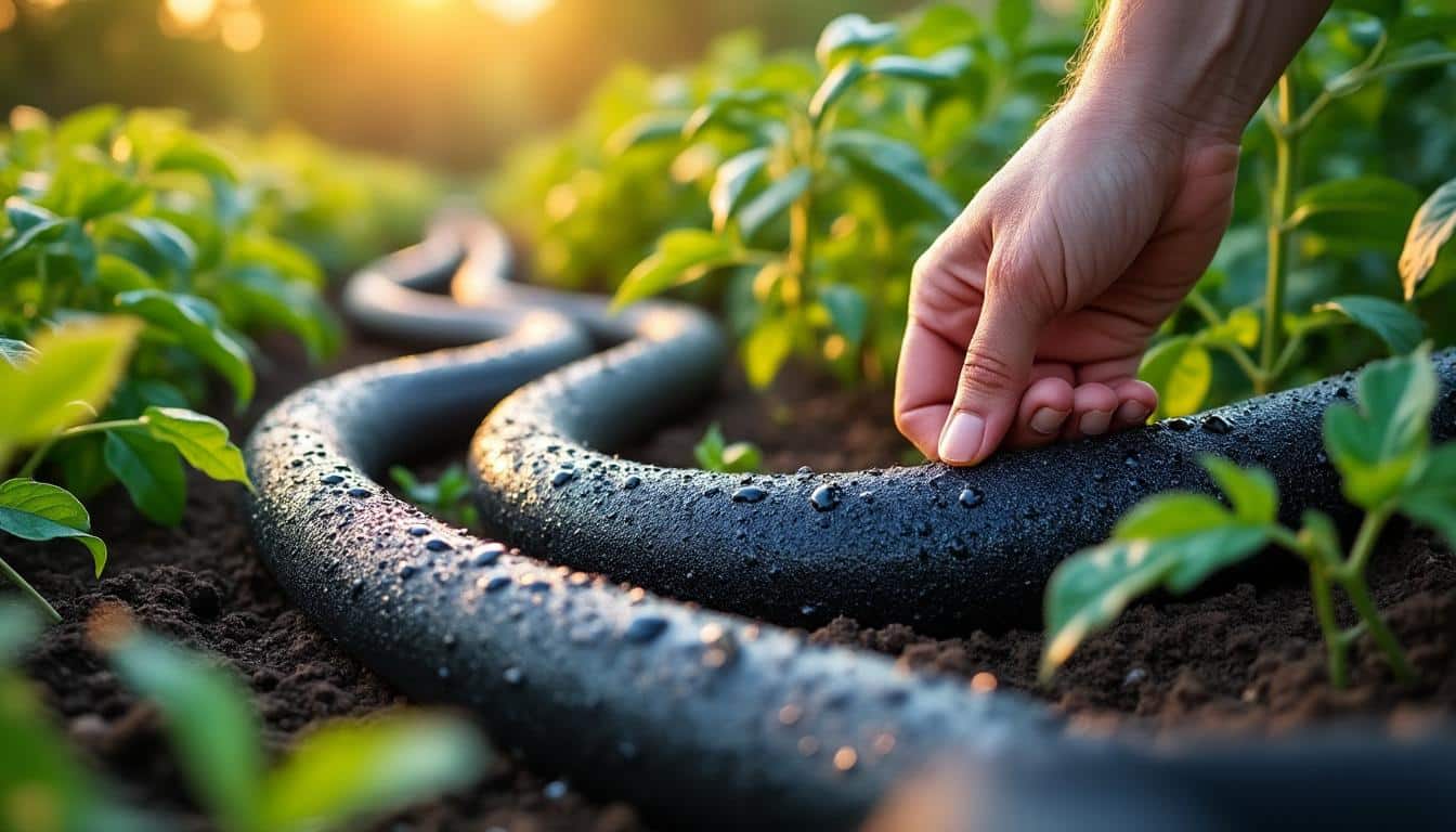 Illustration: Définition et principe de fonctionnement de l’arrosage avec des tuyaux poreux