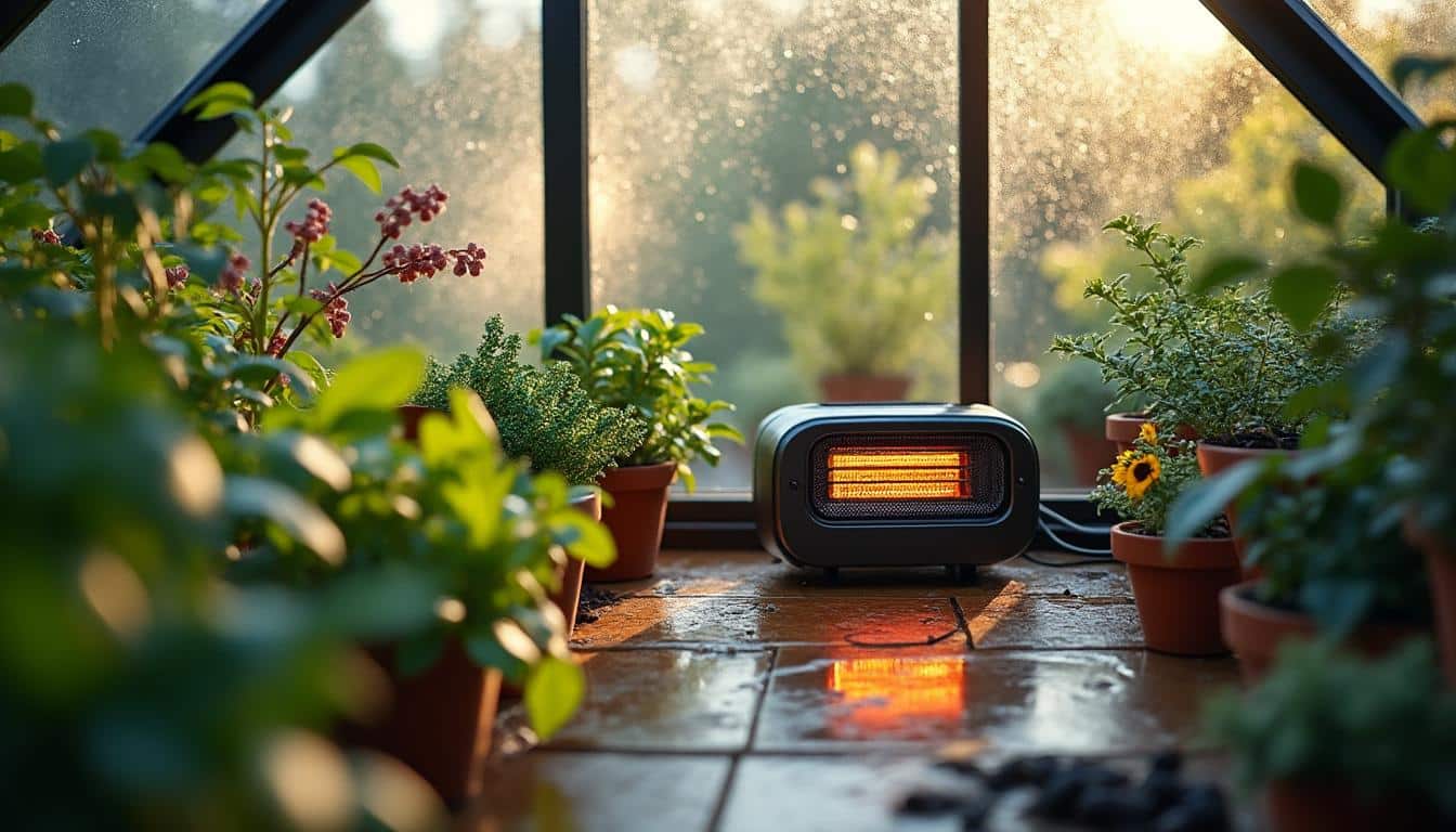 Illustration: Définition et importance du chauffage de serre de jardin