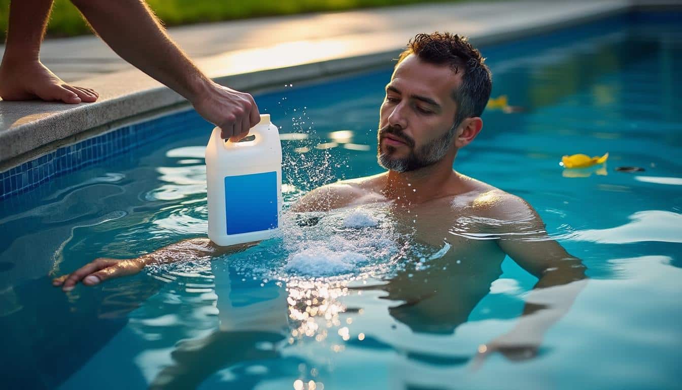 Illustration: Pourquoi et quand utiliser du chlore choc pour piscine