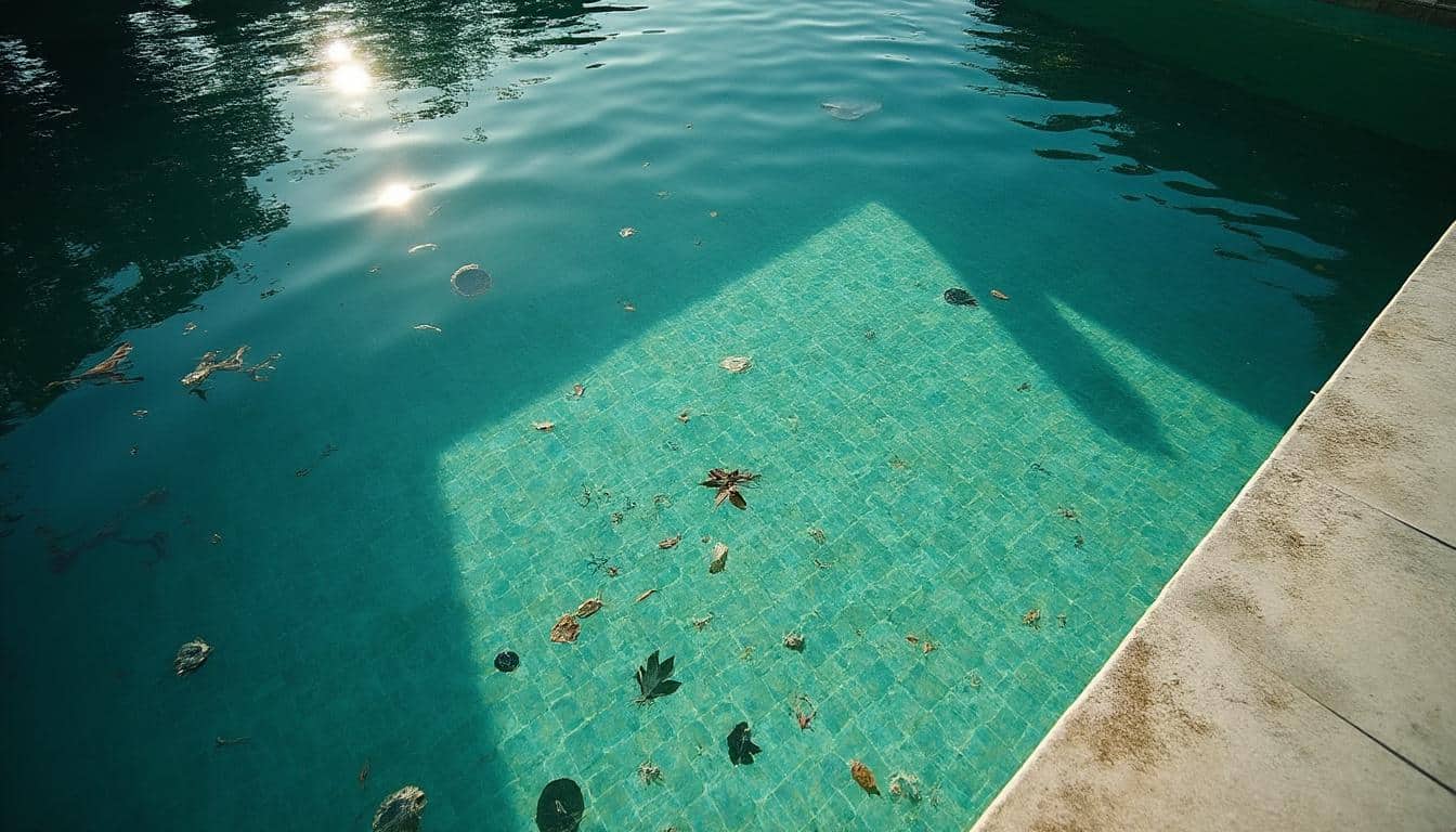 Eau verte dans la piscine : causes, traitements et prévention