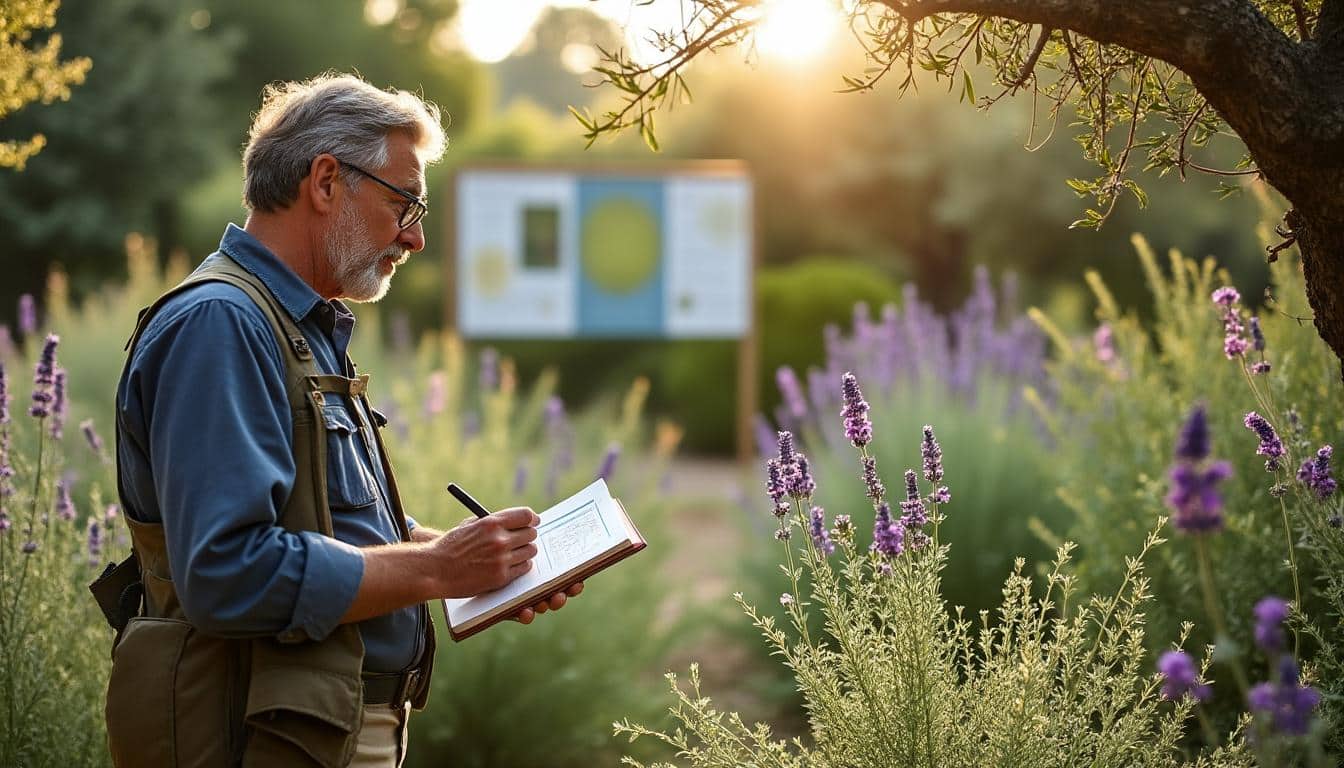 Illustration: Richesse botanique et rôle scientifique du jardin méditerranéen du Mas de la Serre