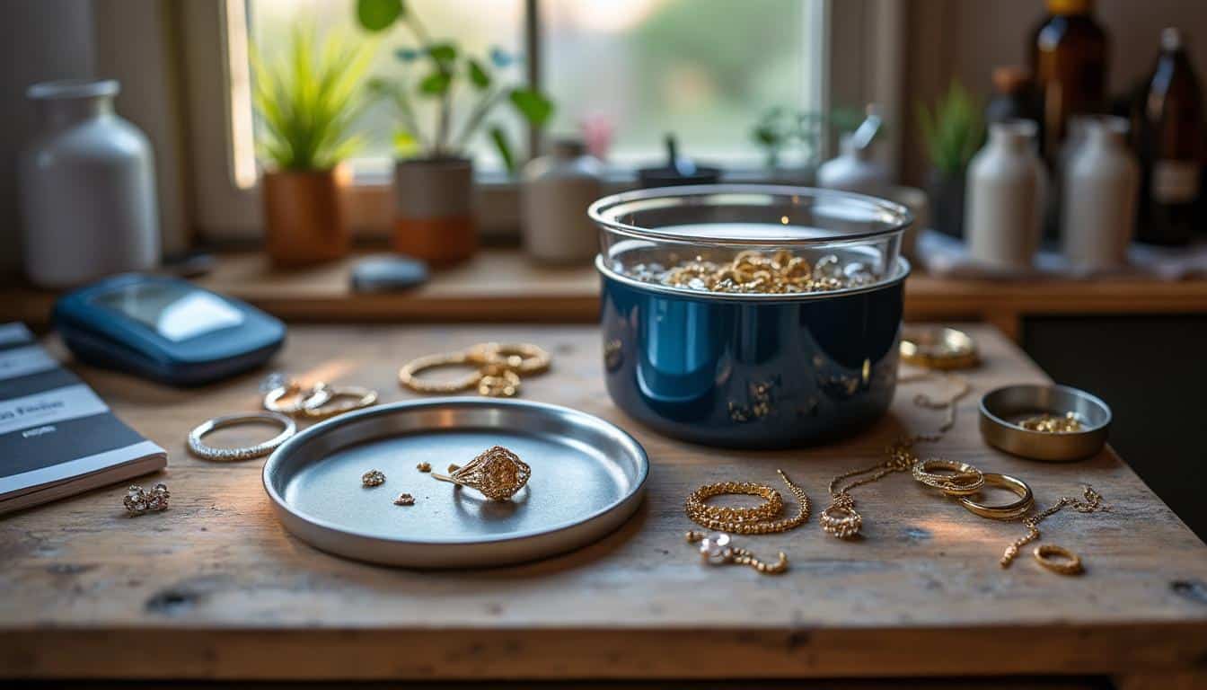 Illustration: Définition et principes de fonctionnement d’un nettoyeur ultrason pour bijoux