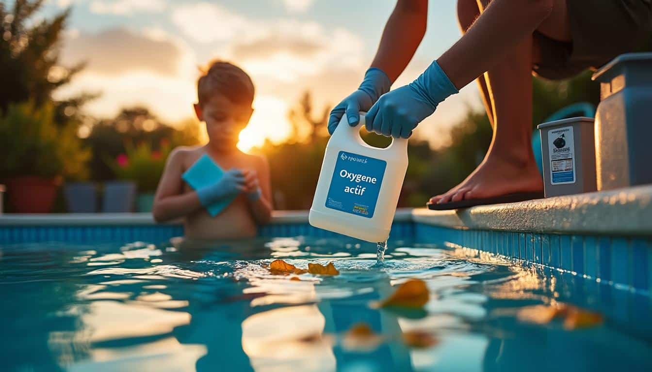 Illustration: Avantages et inconvénients de l’oxygène actif en piscine