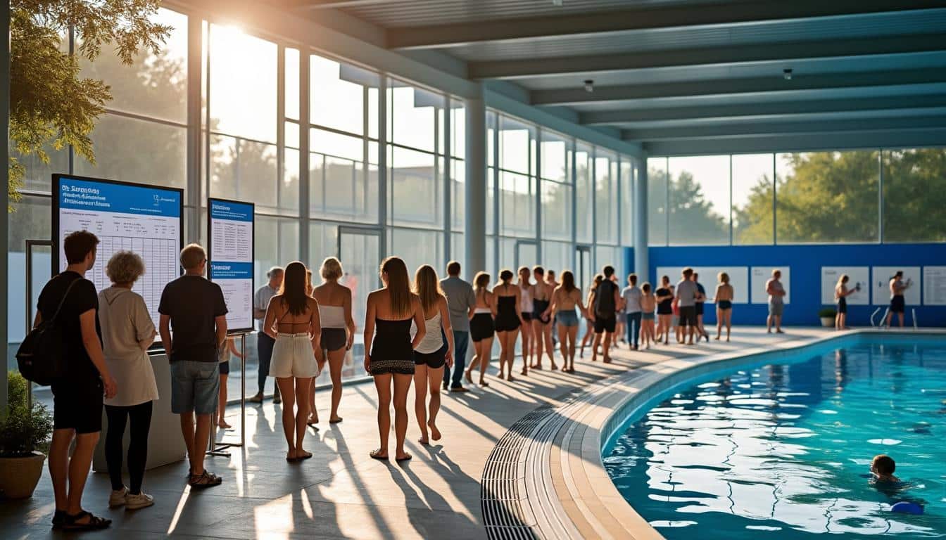 Illustration: Horaires, périodes d’affluence et modalités d’accès à la piscine de Moret-sur-Loing