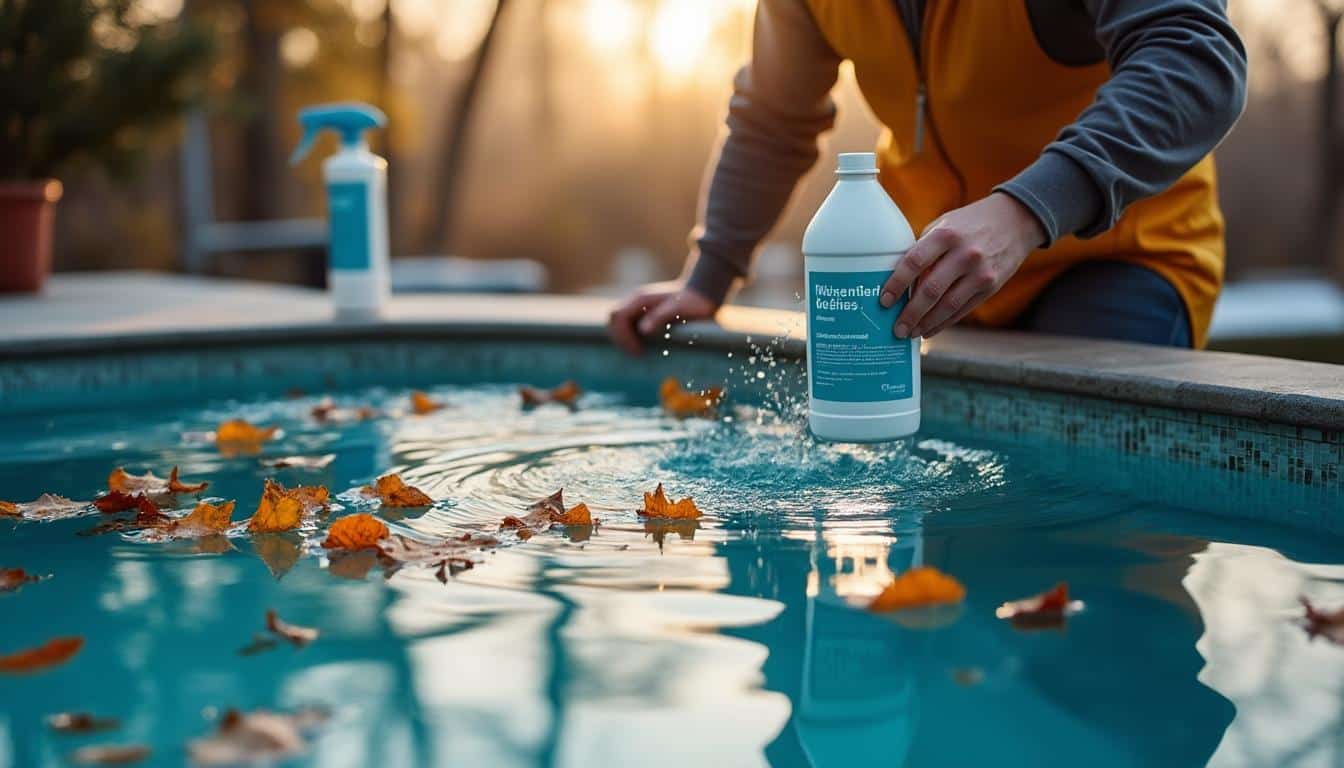 Illustration: Comprendre l’utilité des produits d’hivernage pour la piscine