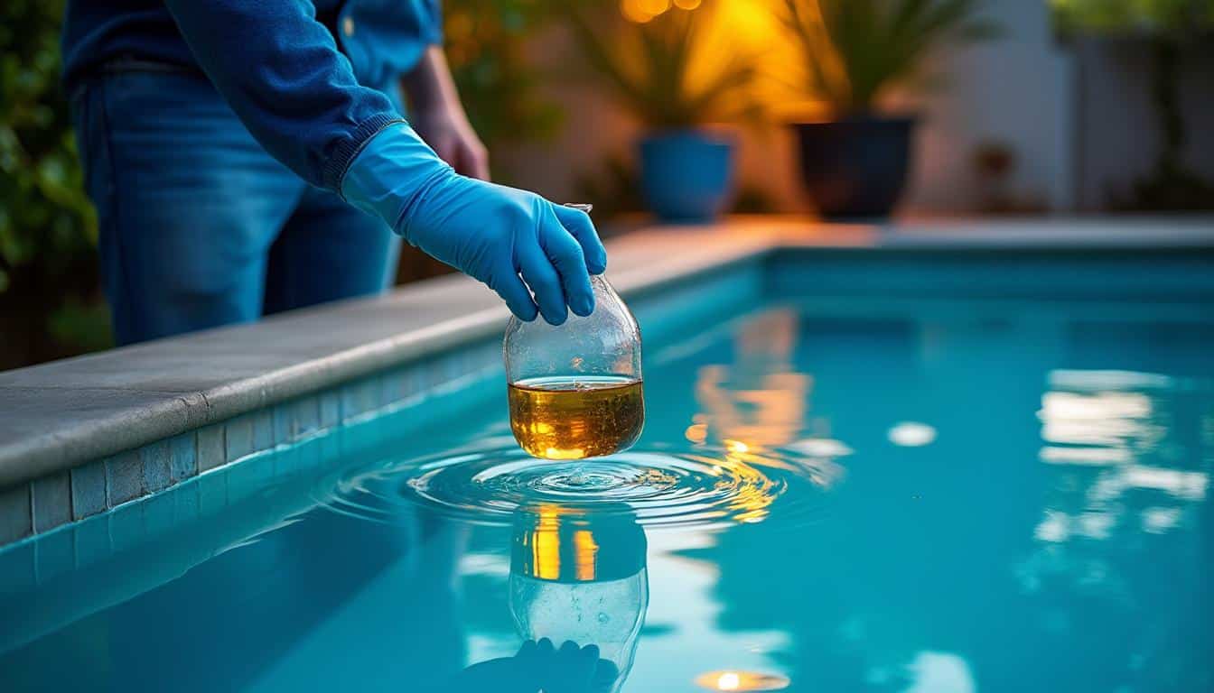 Illustration: Définition et rôle du stabilisant pour piscine