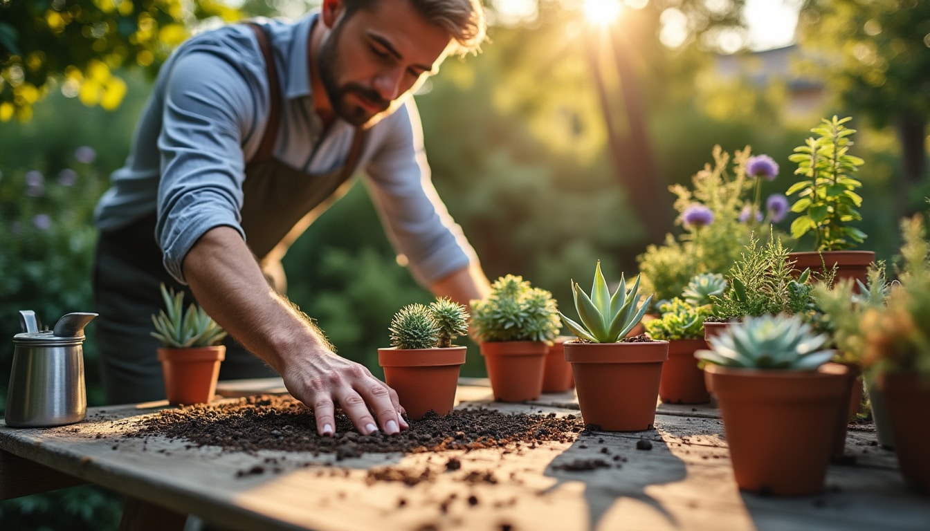Illustration: Comprendre les besoins en eau et l’adaptation de l’arrosage des succulentes