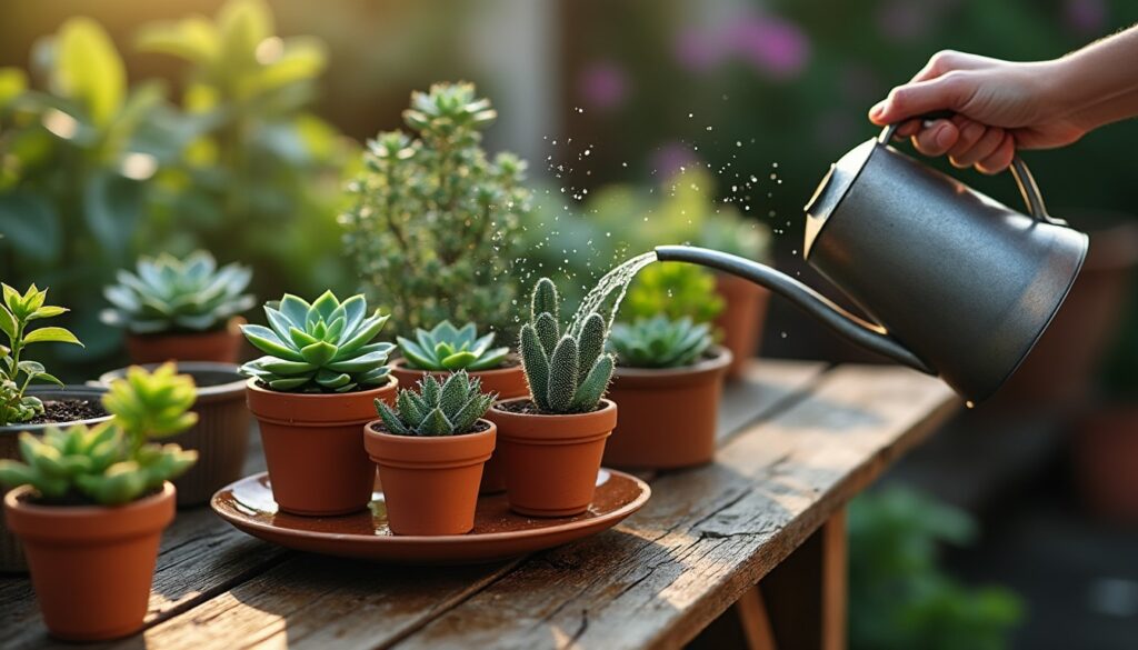 Arrosage des succulentes : guide complet pour des plantes en pleine santé