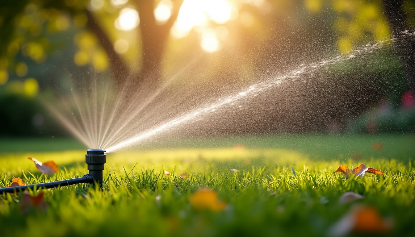 Illustration: L’importance de l’arrosage du gazon pour une pelouse en bonne santé