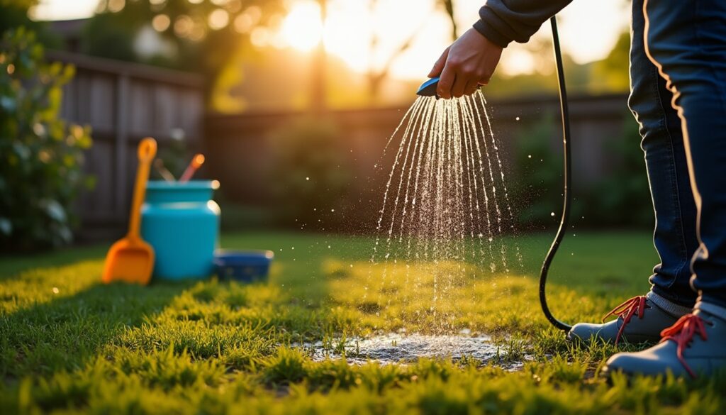 Arrosage du gazon : conseils essentiels pour une pelouse verdoyante