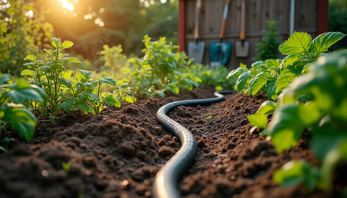 Illustration: Définition et principe de l’arrosage goutte à goutte