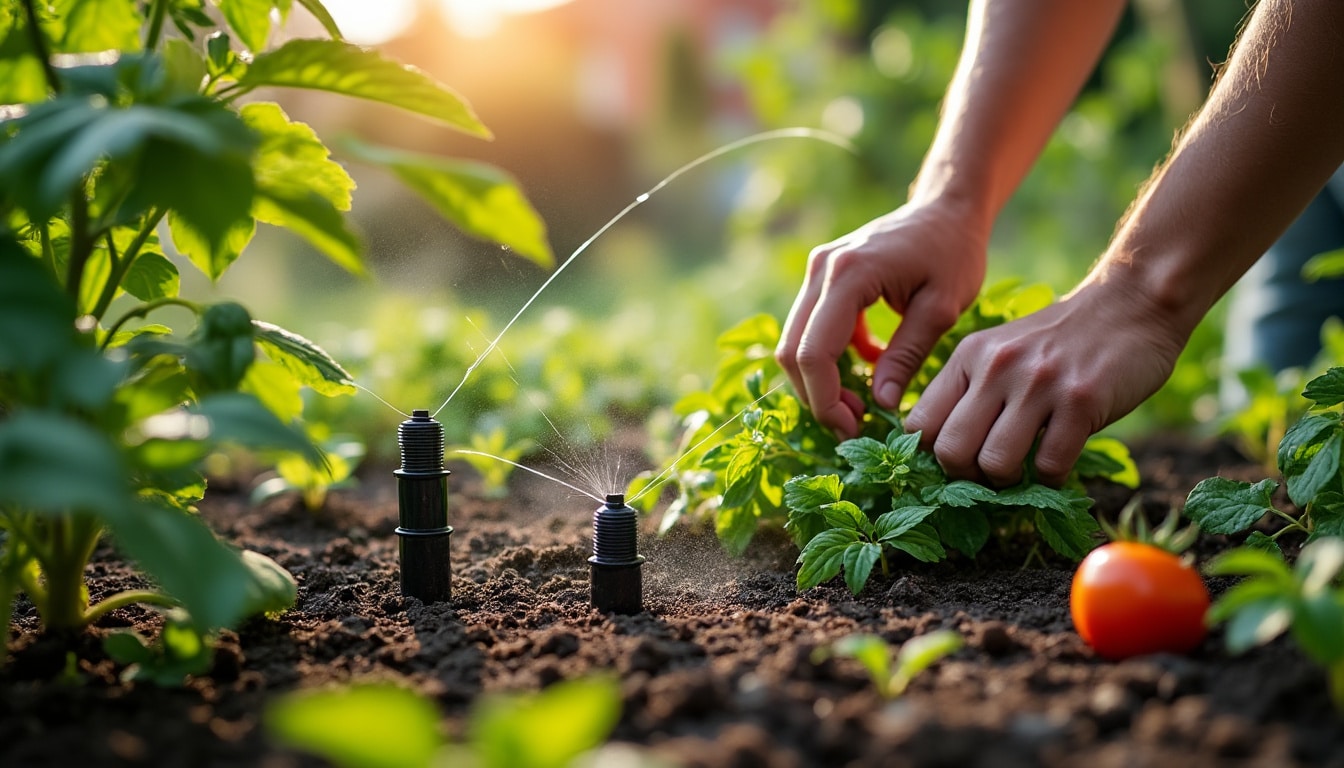 Illustration: Les avantages et inconvénients de l’arrosage goutte à goutte