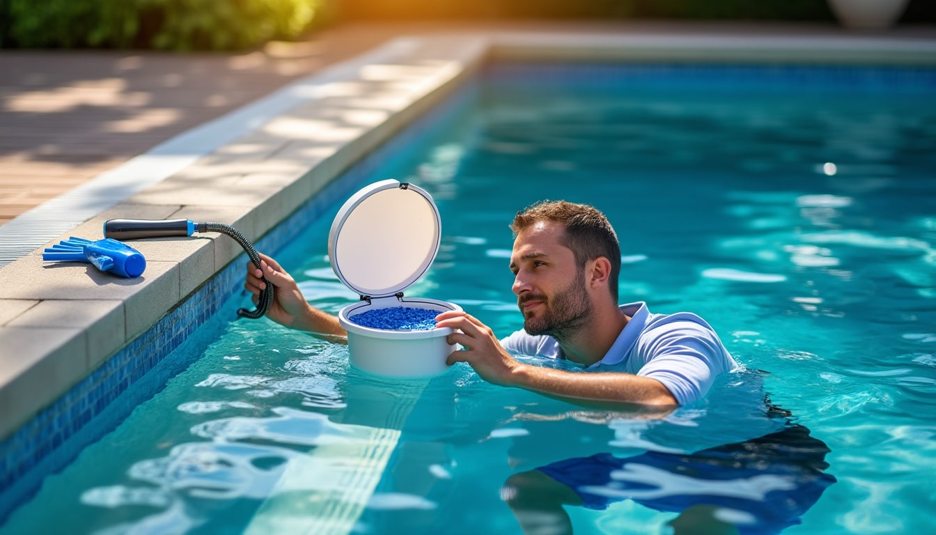 Illustration: Comprendre le rôle du filtre pour piscine dans l’entretien de l’eau