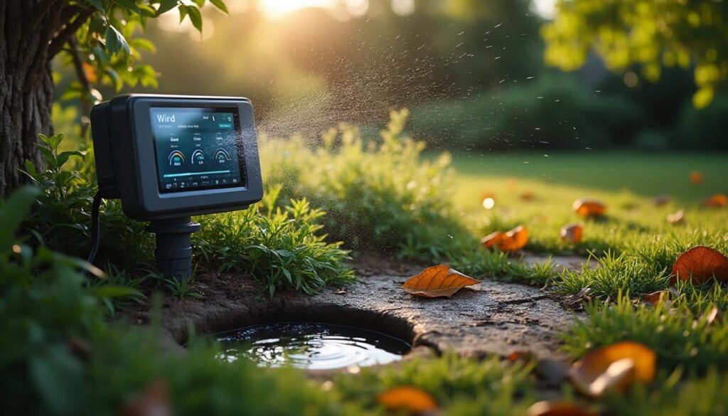 Programmateur de pluie pour la consommation d’eau et son optimisation