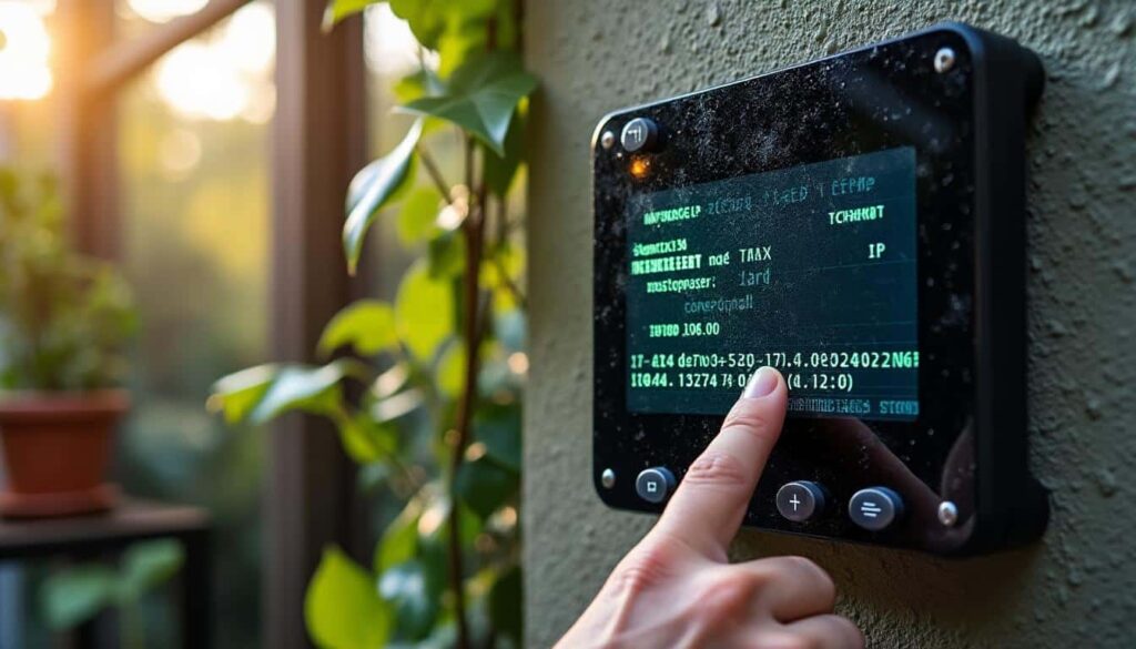 Diagnostic des erreurs d’affichage sur un programmateur de pluie