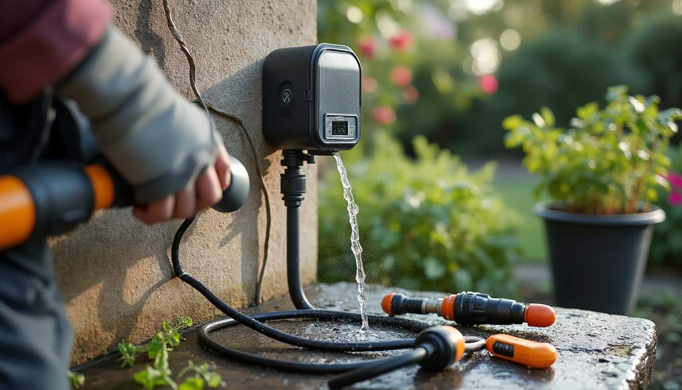 Illustration: Diagnostic et identification : comment repérer une fuite de joint sur un programmateur de pluie