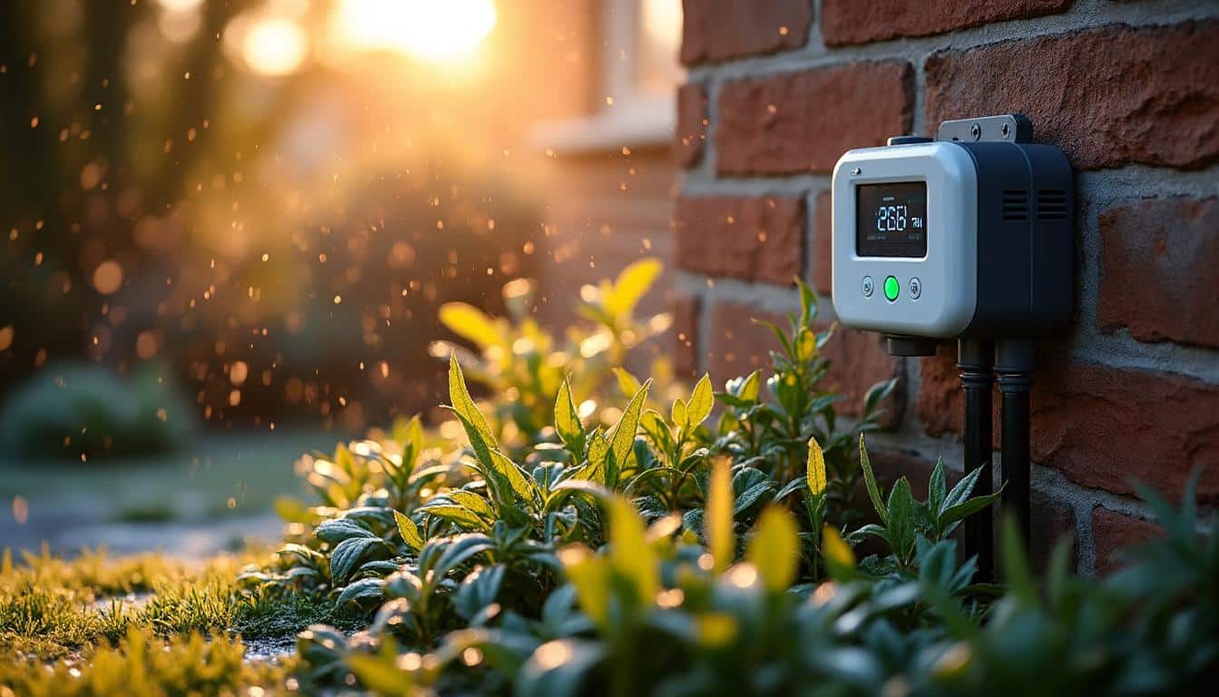 Illustration: Comprendre l’intérêt d’un programmateur de pluie et de gel pour la protection hivernale