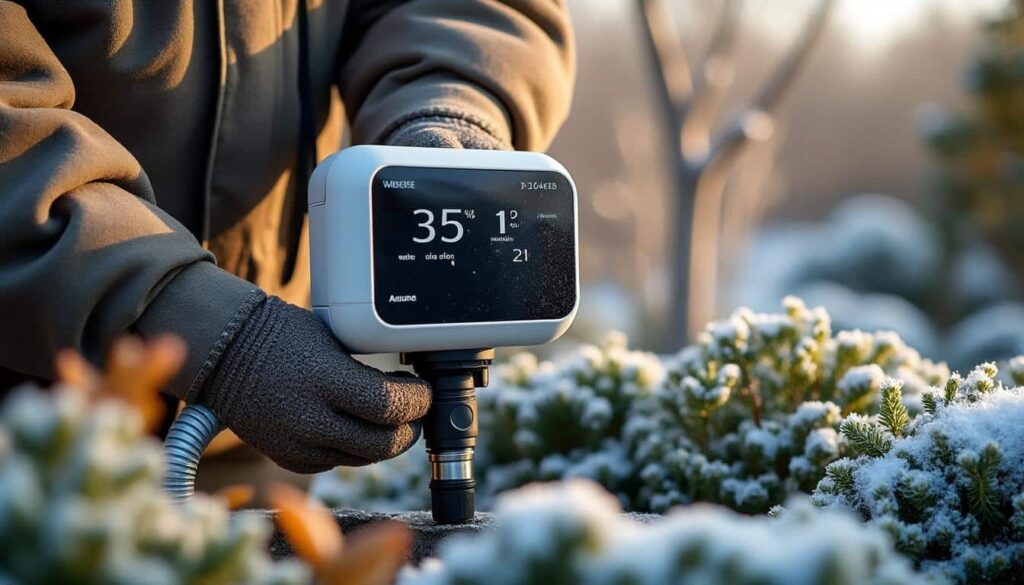 Programmateur de pluie et de gel pour la protection hivernale : guide complet