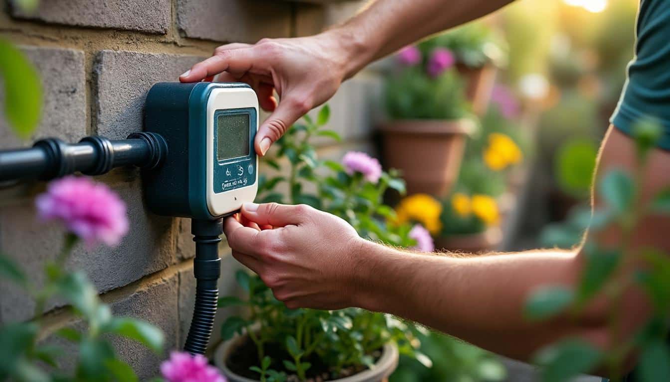 Illustration: Les étapes incontournables pour l’entretien d’un programmateur de pluie pour goutte à goutte