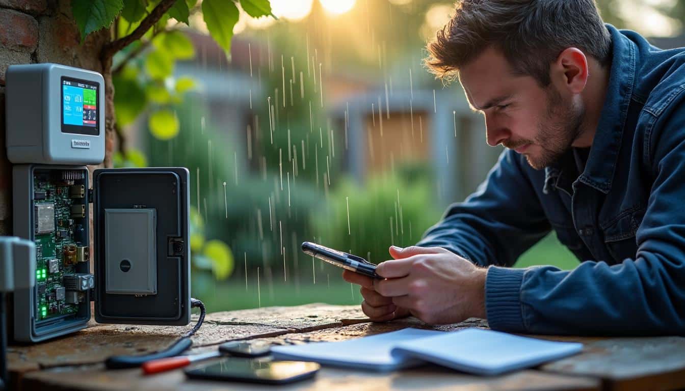 Illustration: Comprendre le programmateur de pluie, la panne et la détection du capteur : principes et fonctions