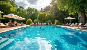 La piscine du Grand Jardin à Moret-sur-Loing : sport et détente accessibles