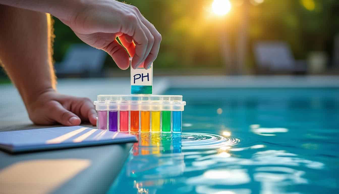 Illustration: Comprendre la valeur du pH dans l’eau d’une piscine