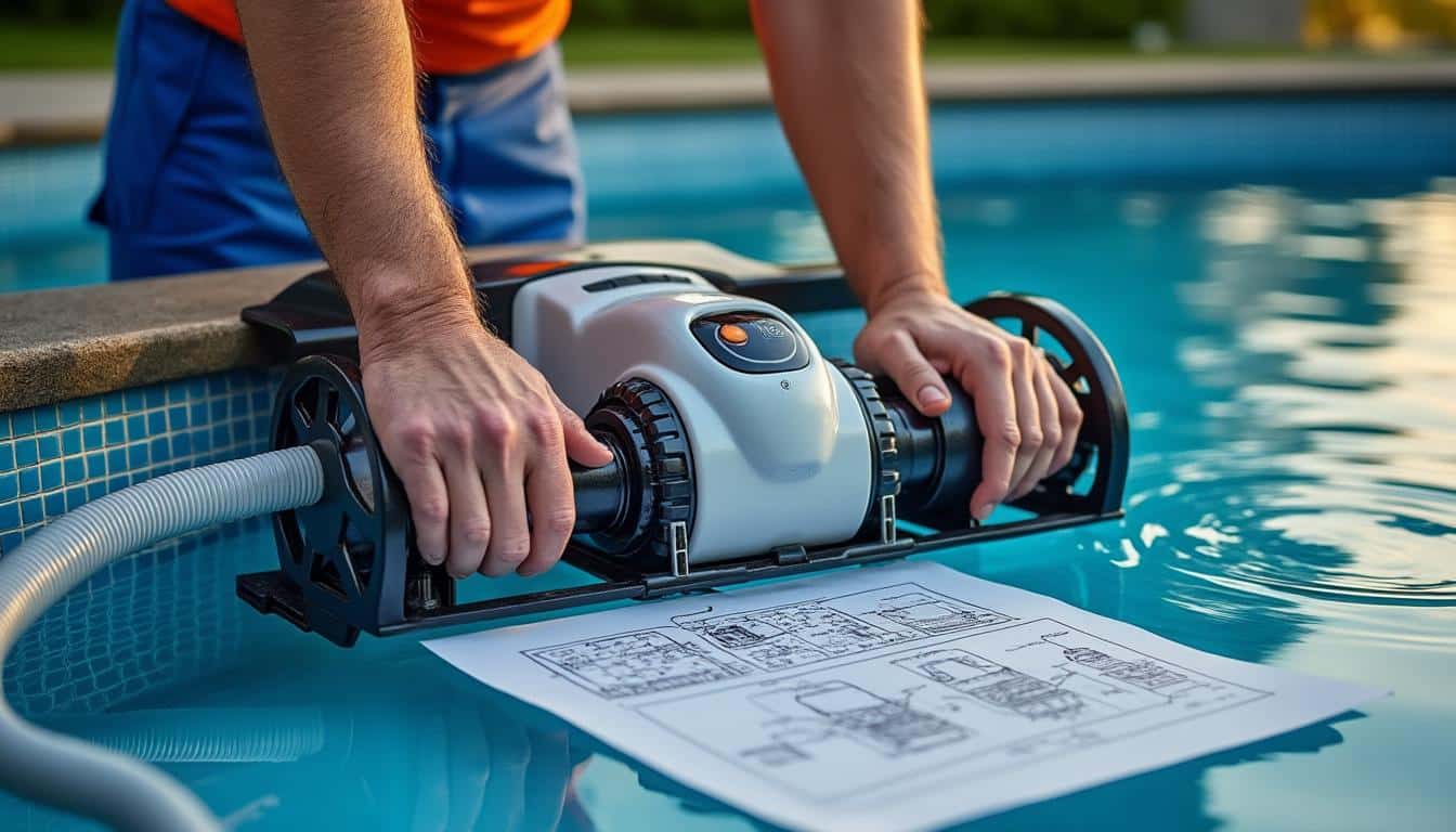 Illustration: Comprendre l’importance de la vanne multivoies dans le système de filtration piscine