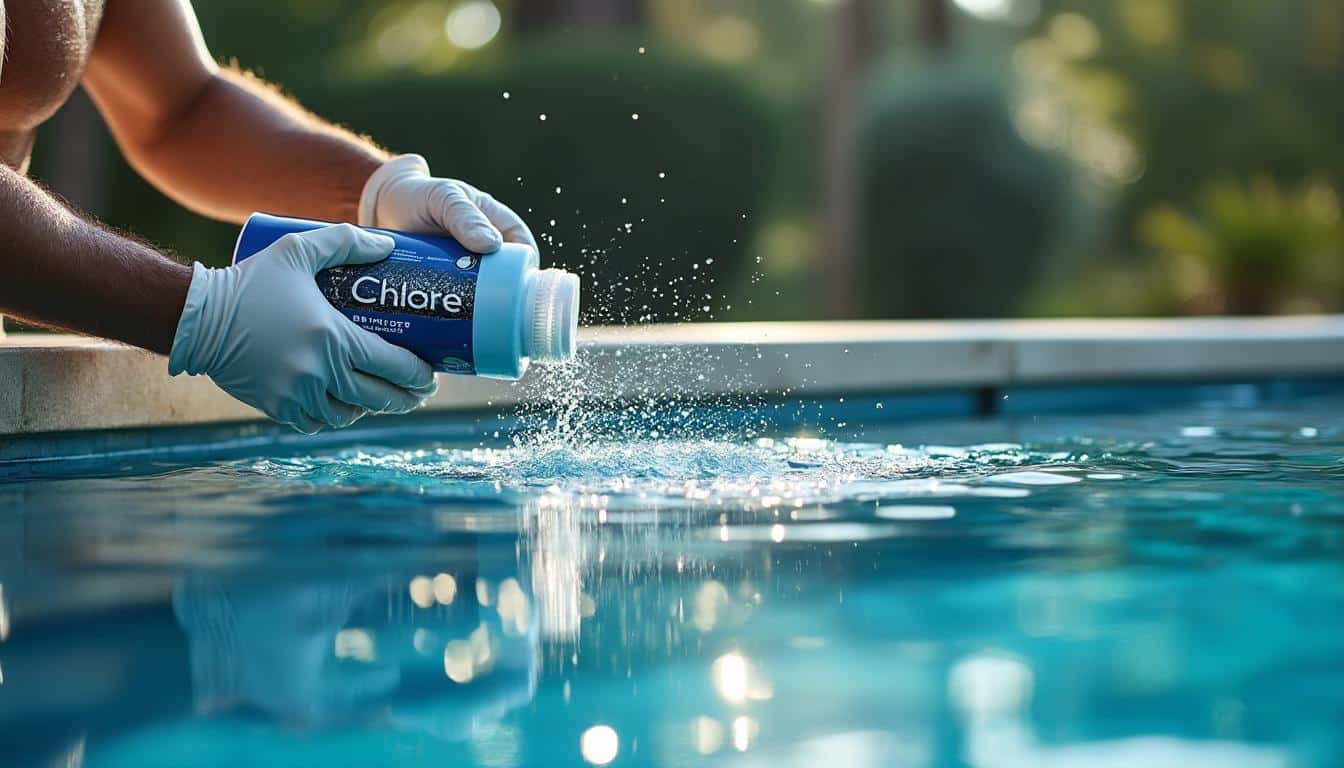 Combien de chlore choc pour 30 m3 : dosage précis et conseils