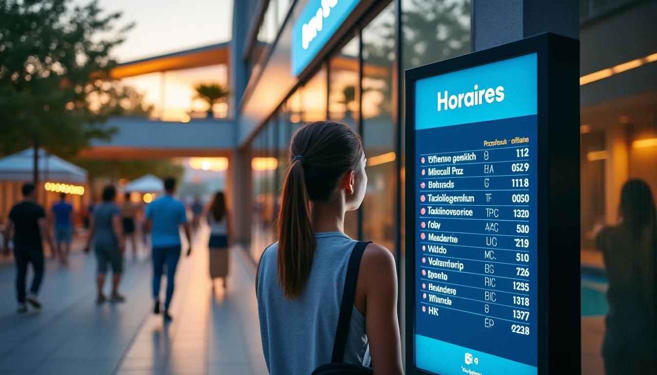 Illustration: Comment connaître les horaires précis pour accéder à la piscine de Thann ?