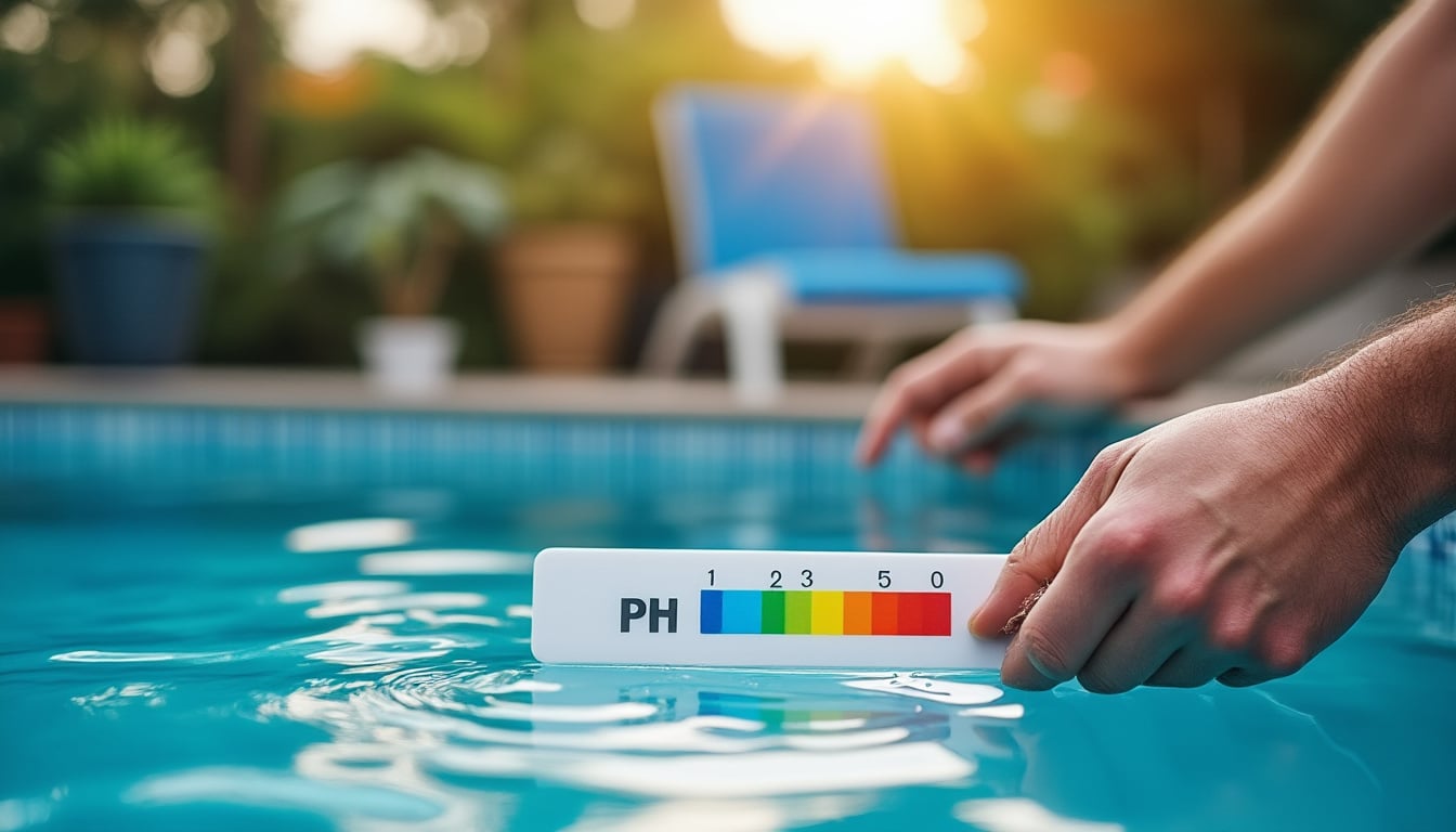 Illustration: Comprendre la notion de pH dans l’eau de votre piscine