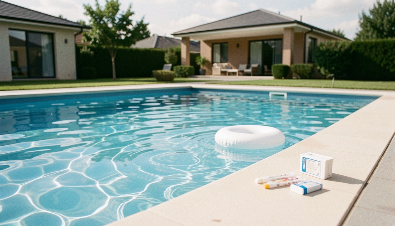 En combien de temps le chlore baisse dans une piscine