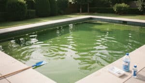 Eau verte dans une piscine : est-ce dangereux ?